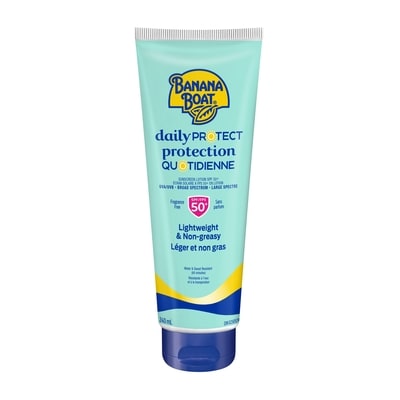 Banana Boat Daily Protect Daily Sunscreen Lotion SPF 50+ 240 ml, $6.04/100ml