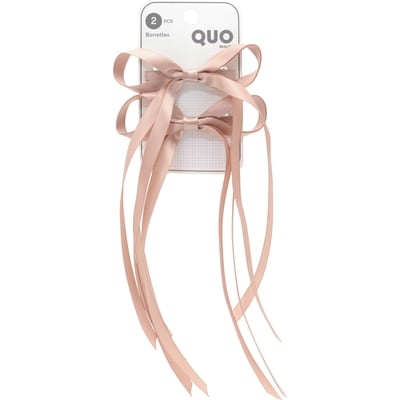 Quo Beauty 2-Pack Hair Bow Tie Champagne 1 ea, $7.59/1ea
