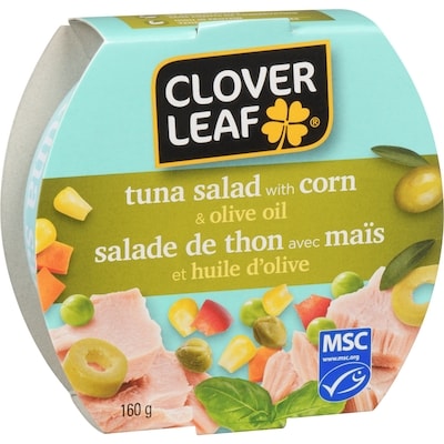 Tuna Salad With Corn & Olive Oil