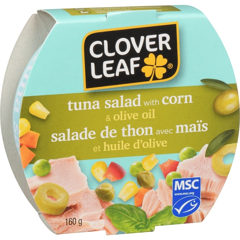 Tuna Salad With Corn & Olive Oil