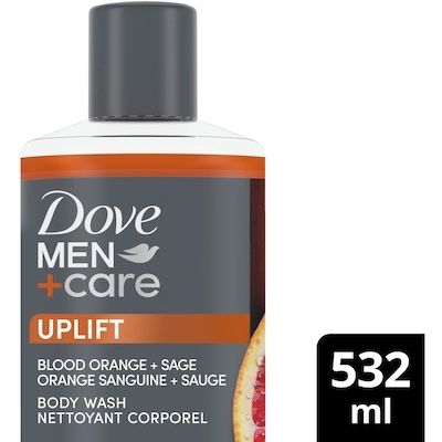 Dove Men+Care Body Wash to Repair Dry Skin Blood Orange + Sage 532 ml, $1.97/100ml