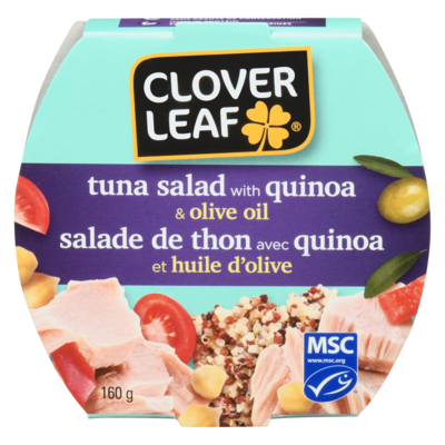 Clover Leaf Salade de thon avec quinoa et huile d'olive 160 g, 2,97 $/100g