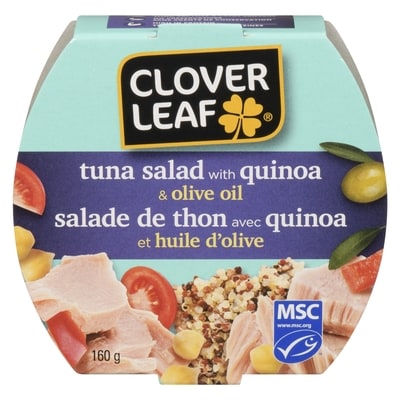 Clover Leaf Salade de thon avec quinoa et huile d'olive 160 g, 2,81 $/100g