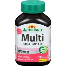 100% Complete Multivitamin For Women 115 Ct