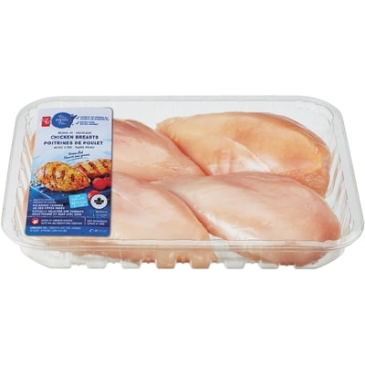 le Choix du Président Poitrine de poulet désossée et sans peau 18,06 $/1kg 8,19 $/1lb