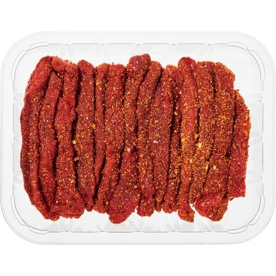 null Seasoned Beef Stir Fry (See product description for marinade options) 250 g, $3.60/100g