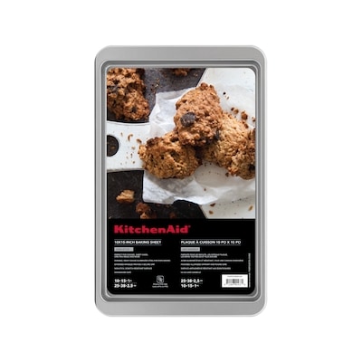 Plaque à biscuits rectangulaire antiadhésive, format moyen, 25 x 38 cm