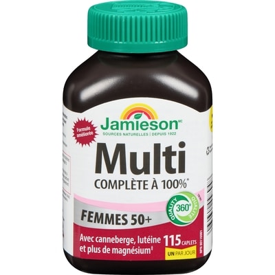 Jamieson Multi complète à 100% femmes 50+ 115 ea, 0,13 $/1ch