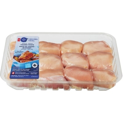 le Choix du Président Hauts de cuisse de poulet désossée et sans peau format Club 22,69 $/1kg 10,29 $/1lb
