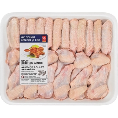 le Choix du Président Ailes de poulet coupées en deux, format club 15,85 $/1kg 7,19 $/1lb