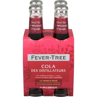 Fever-Tree Cola des distillateurs 4x200.0 ml, 1,06 $/100ml