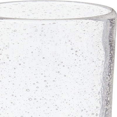 Verre à whisky à bulles transparent de 13,3 oz