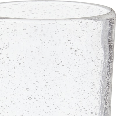 Verre à whisky à bulles transparent de 13,3 oz