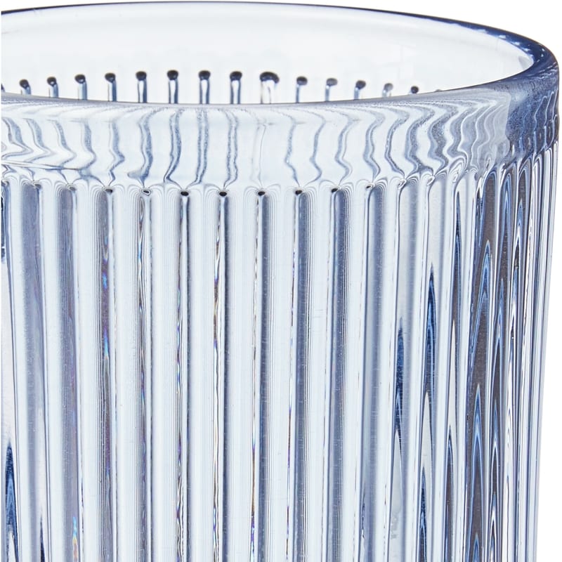 Ribbed Tumbler Blue