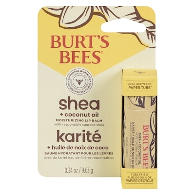 Burt's Bees Moisturizing Lip Balm Shea + Coconut Oil 9.63 g, $119.00/100g