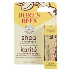 Burt’s Bees Baume hydratant pour les lèvres karité + huile de noix de coco 9.63 g, 140,08 $/100g