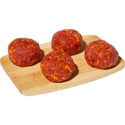 Beef Whiskey Cheddar Meatball