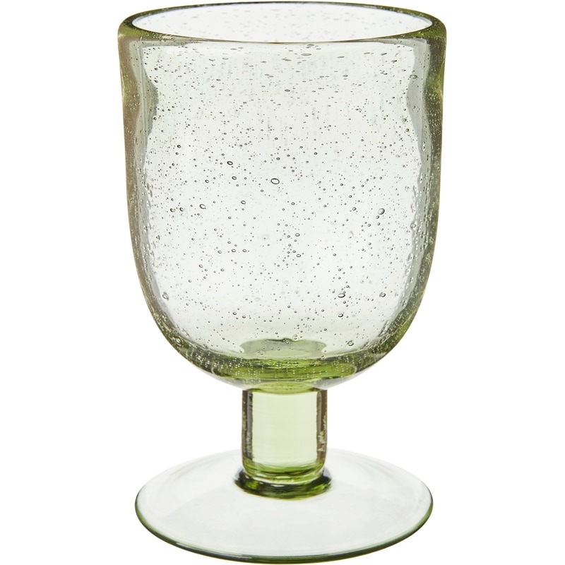 Bubble Goblet Green