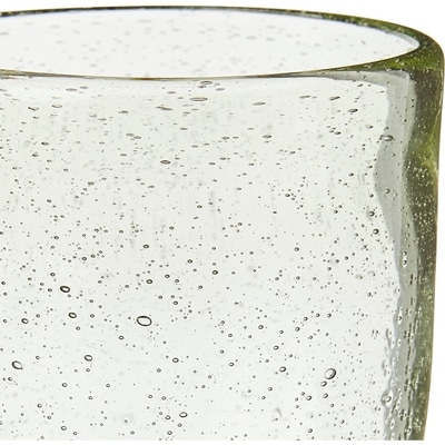 Bubble Goblet Green 13.1-Oz