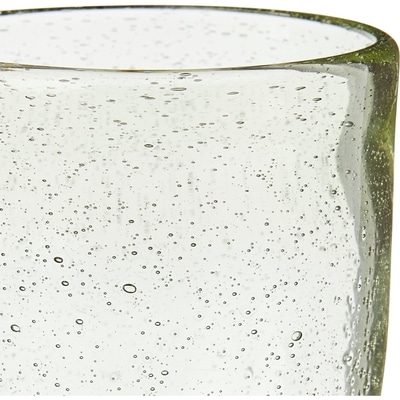 Bubble Goblet Green 13.1-Oz