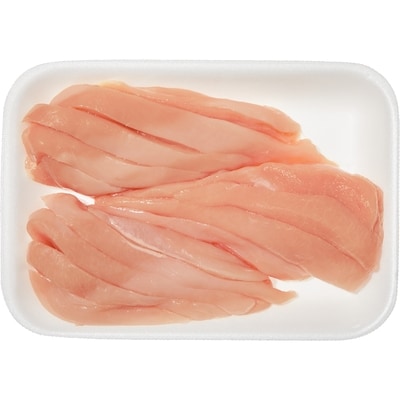 null Lanieres Poulet Pour Sautes    250 g, 2,80 $/100g