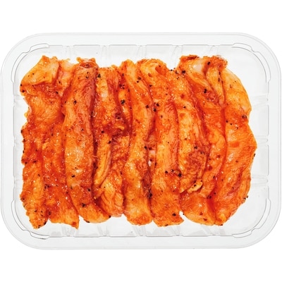 null Sauté de poulet mariné 250 g, 3,20 $/100g