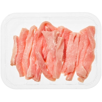 null Lanieres Porc Pour Sautes 250 g, 2,00 $/100g