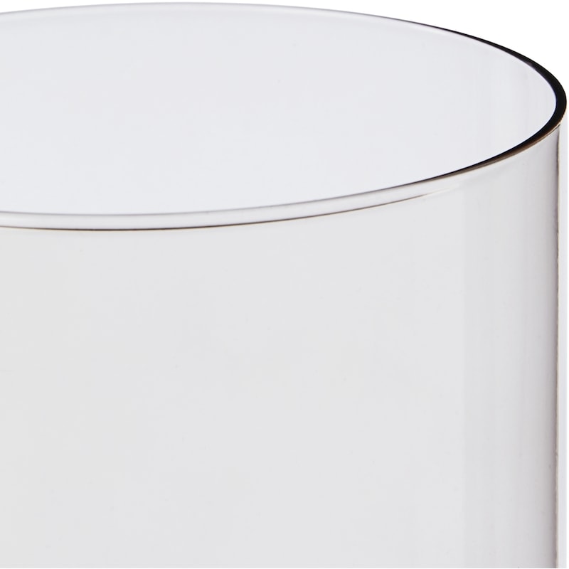 Tinted Glass Goblet - Taupe