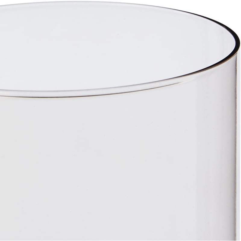 Tinted Glass Goblet - Taupe