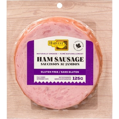 Harvest Ham Sausage 125 g, $3.51/100g