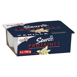 Source 0% Smooth Traditional Yogurt Pack, Vanilla, High Protein
