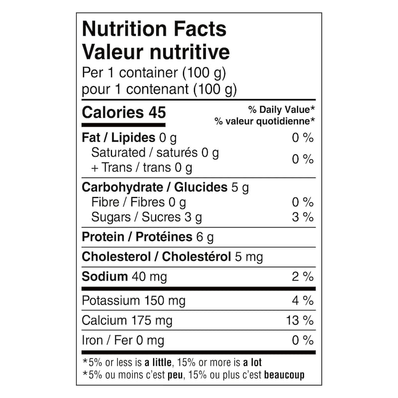 Source 0% Smooth Traditional Yogurt Pack, Vanilla, High Protein