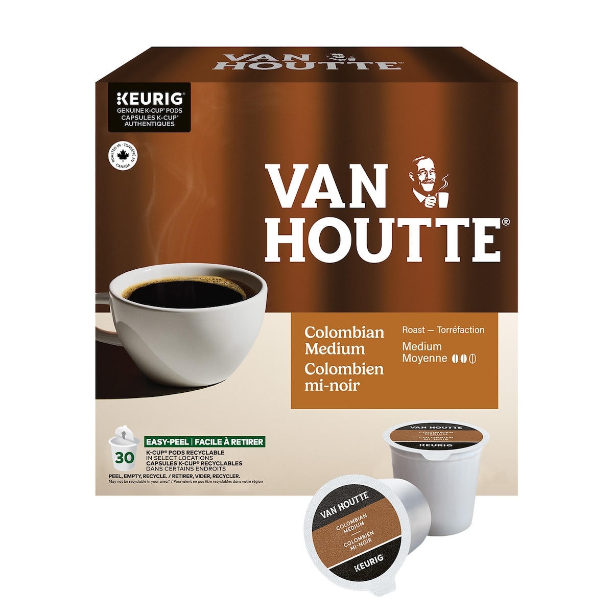 Van Houtte Ground Coffee Colombian Medium Roast