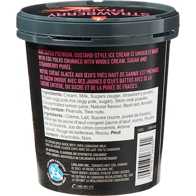 Strawberry Super Premium Ice Cream