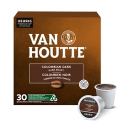 Van Houtte Colombian Dark, Dark Roast, K-Cup Coffee Pods, 30 Count 30 ea, $1.07/1ea