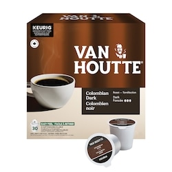 Van Houtte Colombian Dark, Dark Roast, K-Cup Coffee Pods, 30 Count 30 ea, $1.00/1ea