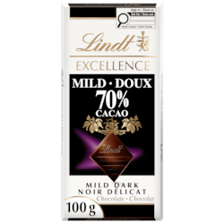 EXCELLENCE Mild 70% Dark Chocolate Bar