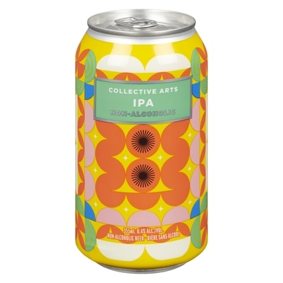 COLLECTIVE ARTS Bière sans alcool ipa 355 ml, 0,84 $/100ml