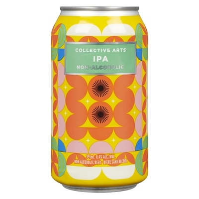COLLECTIVE ARTS Bière sans alcool ipa 355 ml, 1,12 $/100ml