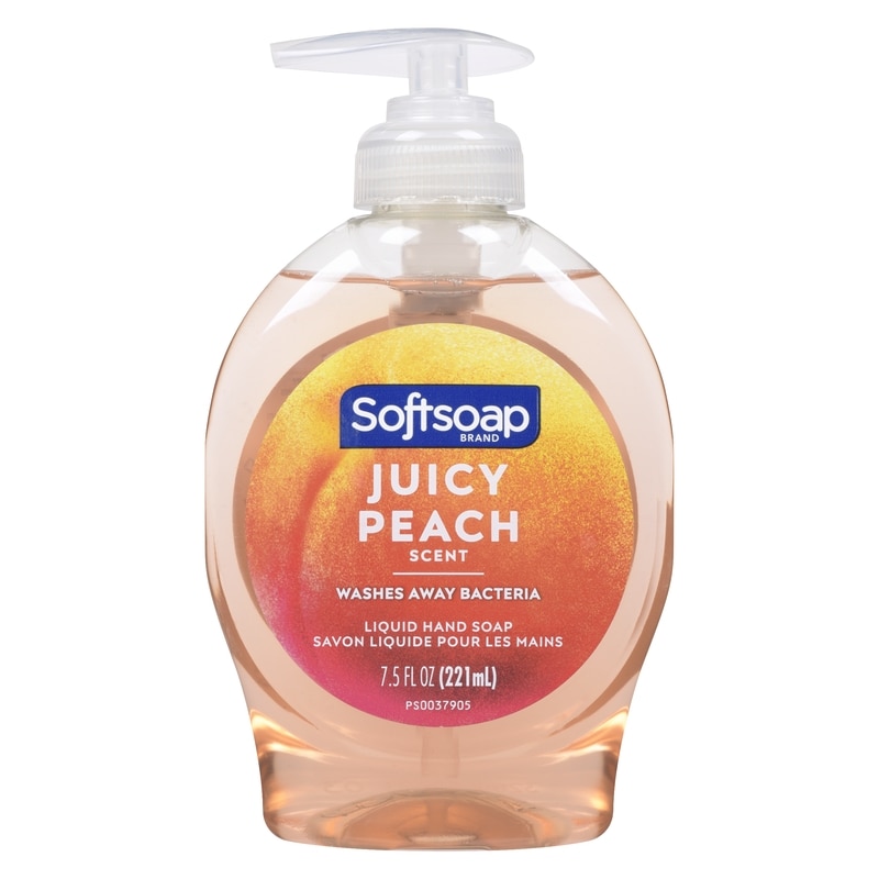 Softsoap Liquid Hand Soap Juicy Peach Scent 221 ml Real