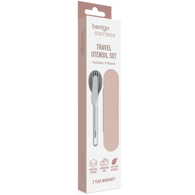 Stainless Steel Utensils - Rose