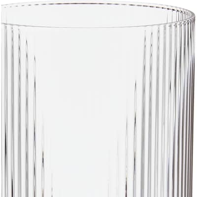 Verre à vin à nervures optiques de 12 oz