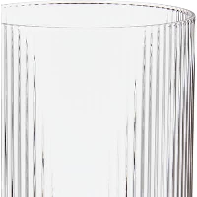 Verre à vin à nervures optiques de 12 oz