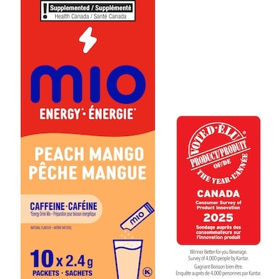 MiO Energy Peach Mango Energy Drink Mix 22 g, $18.14/100g
