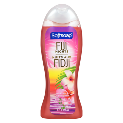 Softsoap Moisturizing Body Wash Fiji Nights Red Berries & Hibiscus Scent 591 ml, $1.18/100ml