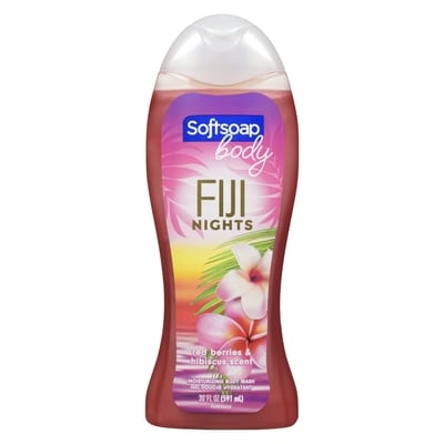 Softsoap Moisturizing Body Wash Fiji Nights Red Berries & Hibiscus Scent 591 ml, $1.01/100ml
