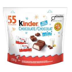 CHOCOLATE/CHOCOLAT Mini, chocolats d'halloween, 55 chocolats au lait emballés individuellement par sachet