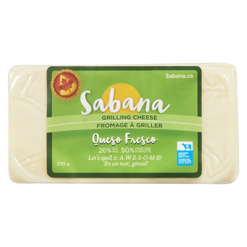 Queso Fresco Grilling Cheese 26% M.F.