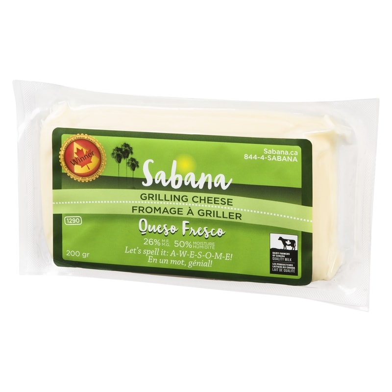 Queso Fresco Grilling Cheese 26% M.F.