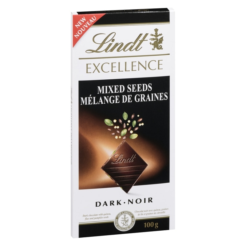 EXCELLENCE Mixed Seeds Dark Chocolate Bar